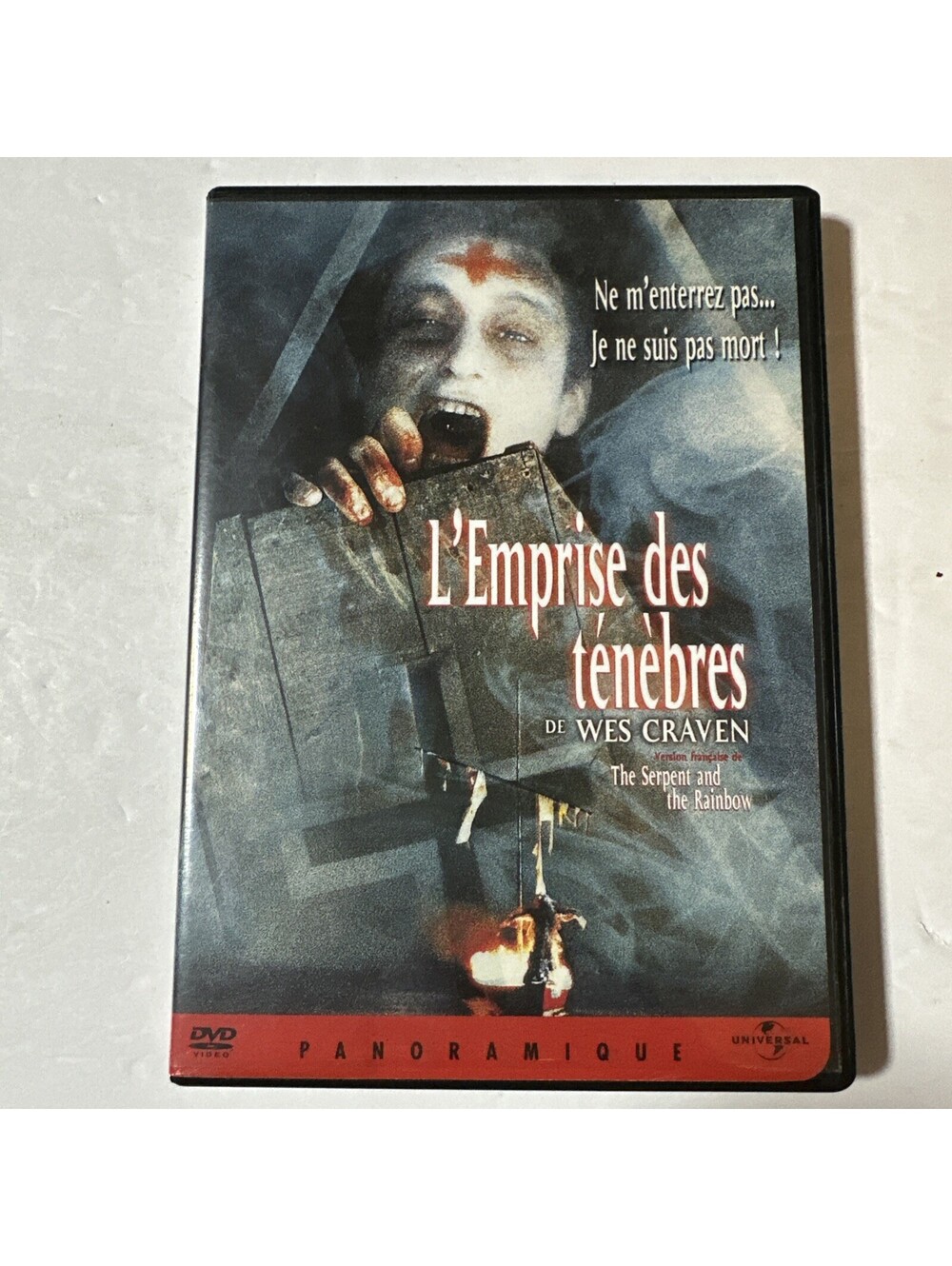 DVD zone 2 VF -  Dvd L'Emprise des ténèbres Wes Craven Serpent And The Rainbow